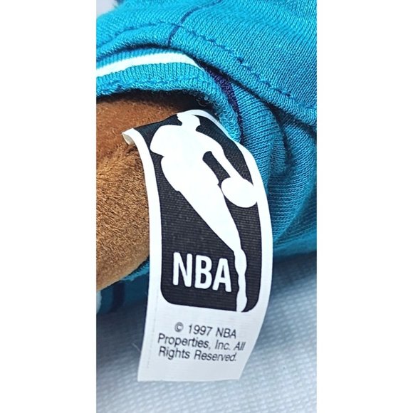 NBA Charlotte Hornet 1997 Vintage Fanimal Play By Play Toys & Novelties Stuffed - Picture 3 of 13